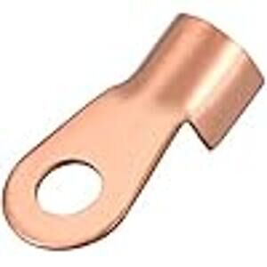 uxcell OT-100A Copper Crimp Terminal Lugs AWG 8-4